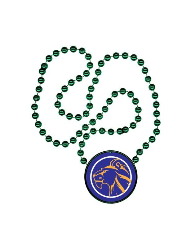 breen beads with custom medallion