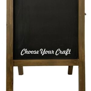 custom a-frame chalkboard sign