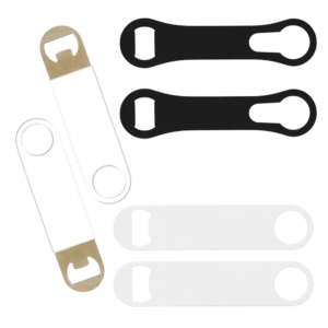 three different bottle opener colors and styles